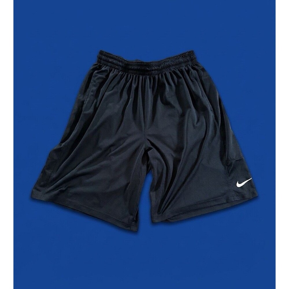 🔥Vintage Nike Basketball Shorts Men’s Size XXL Shiny Dazzle Shimmer Black Y2K